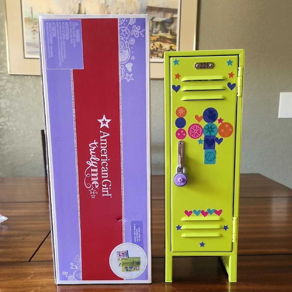 American Girl Truly Me School Locker